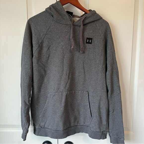 Under Armour Size XL Hooded Gray Men's Sweatshirt - Picture 2 of 4